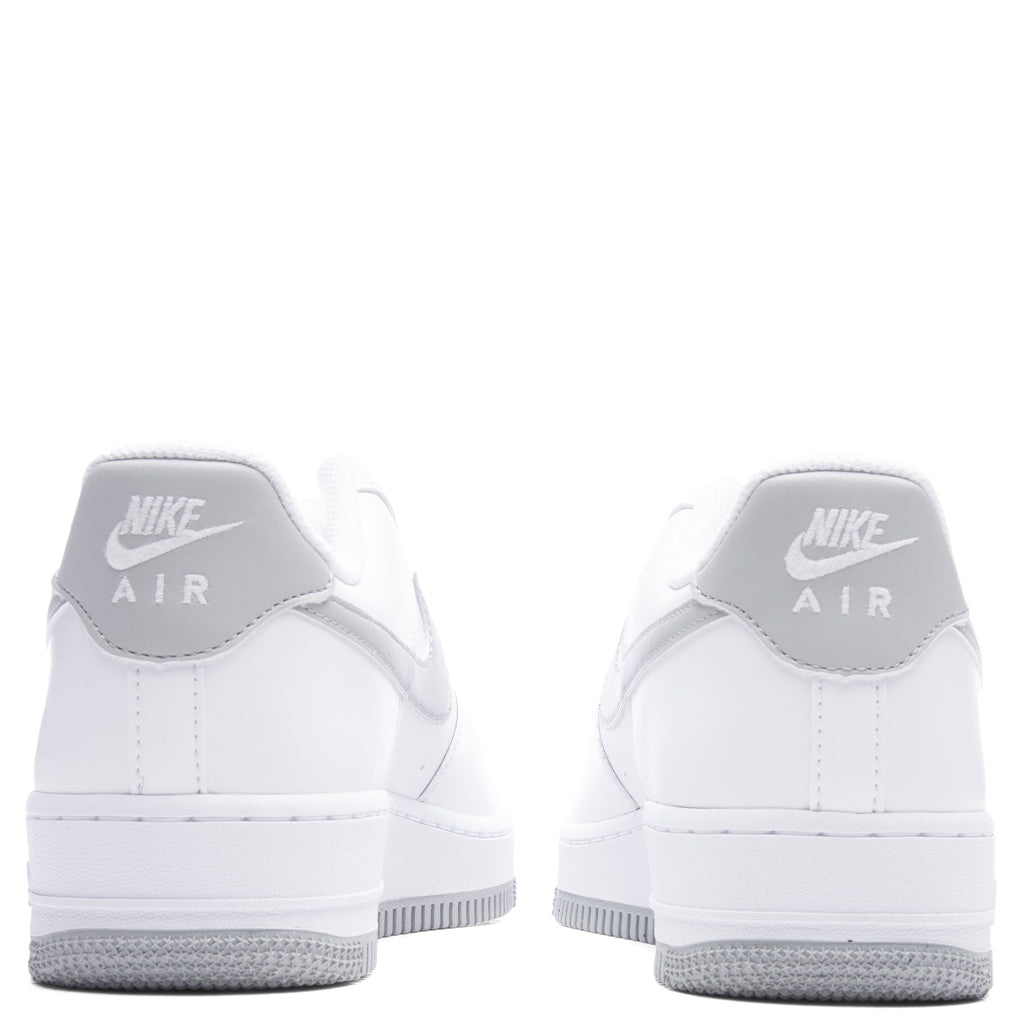 AIR FORCE 1 '07 - WHITE/LIGHT SMOKE GREY - 4