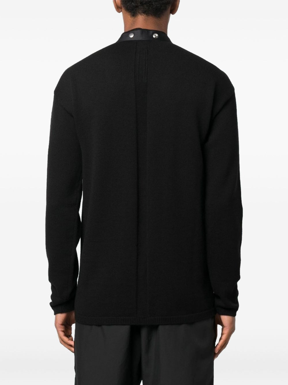 button-fastening cardigan - 3