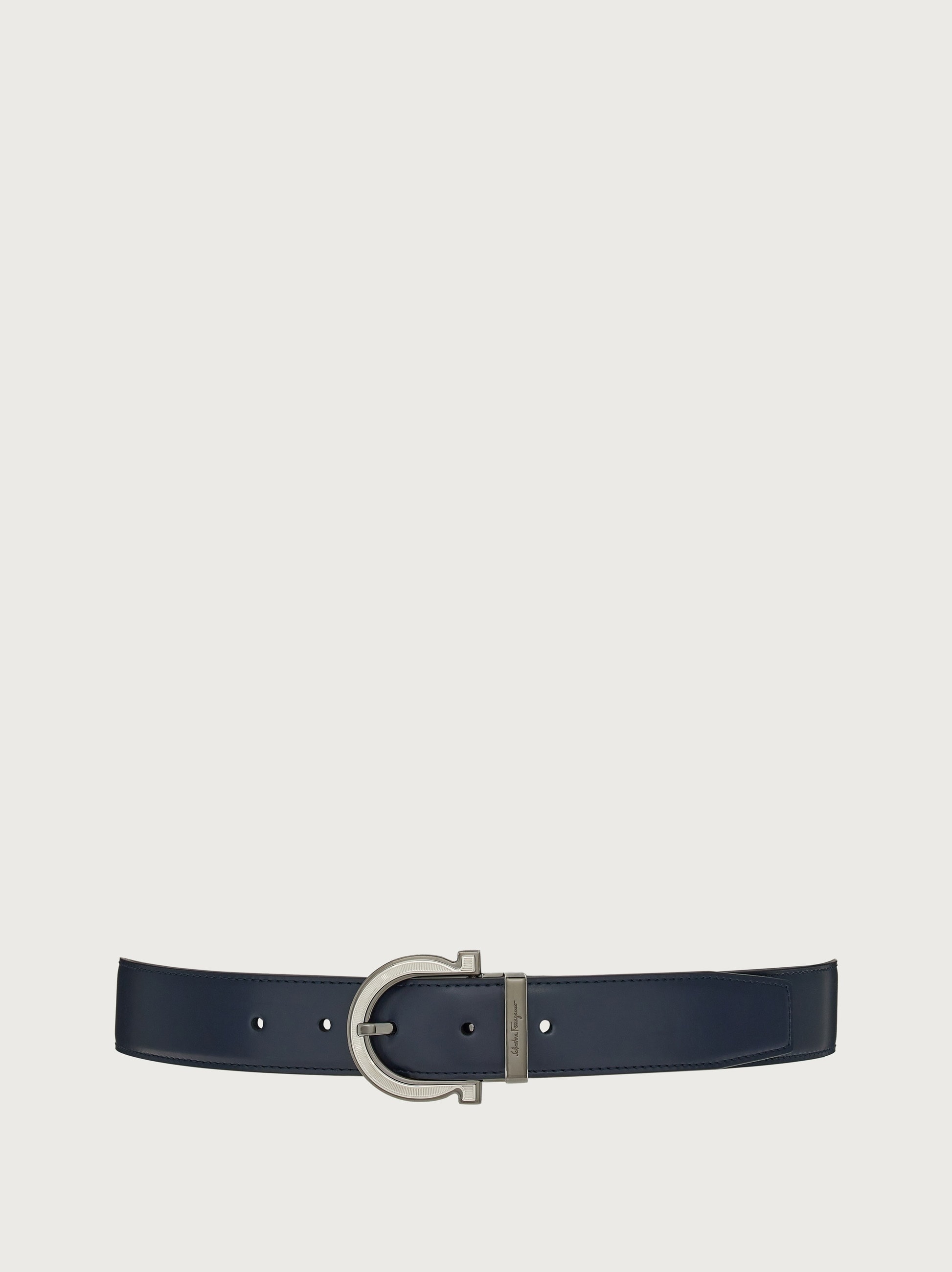 Reversible and adjustable Gancini belt - 1