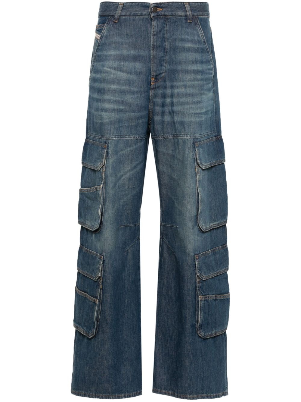 1996 D-Sire 0njan low-rise straight-leg jeans - 1