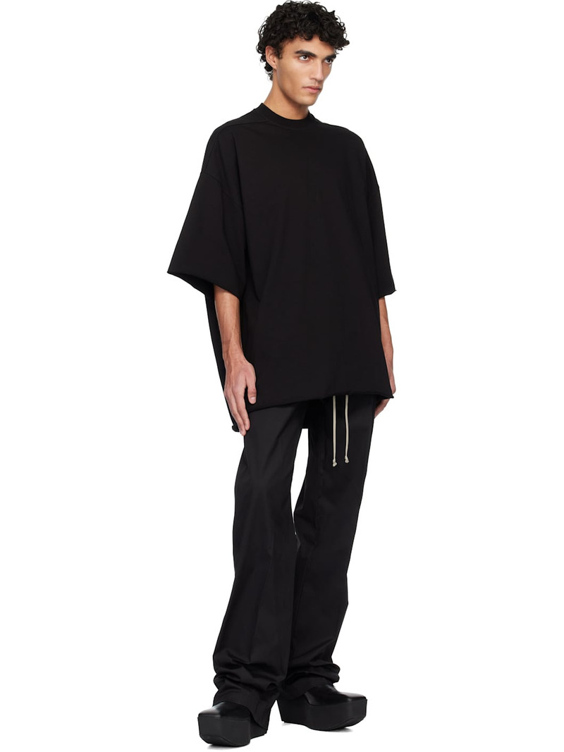 Rick Owens Black Temple Dietrich Drawstring Trousers outlook