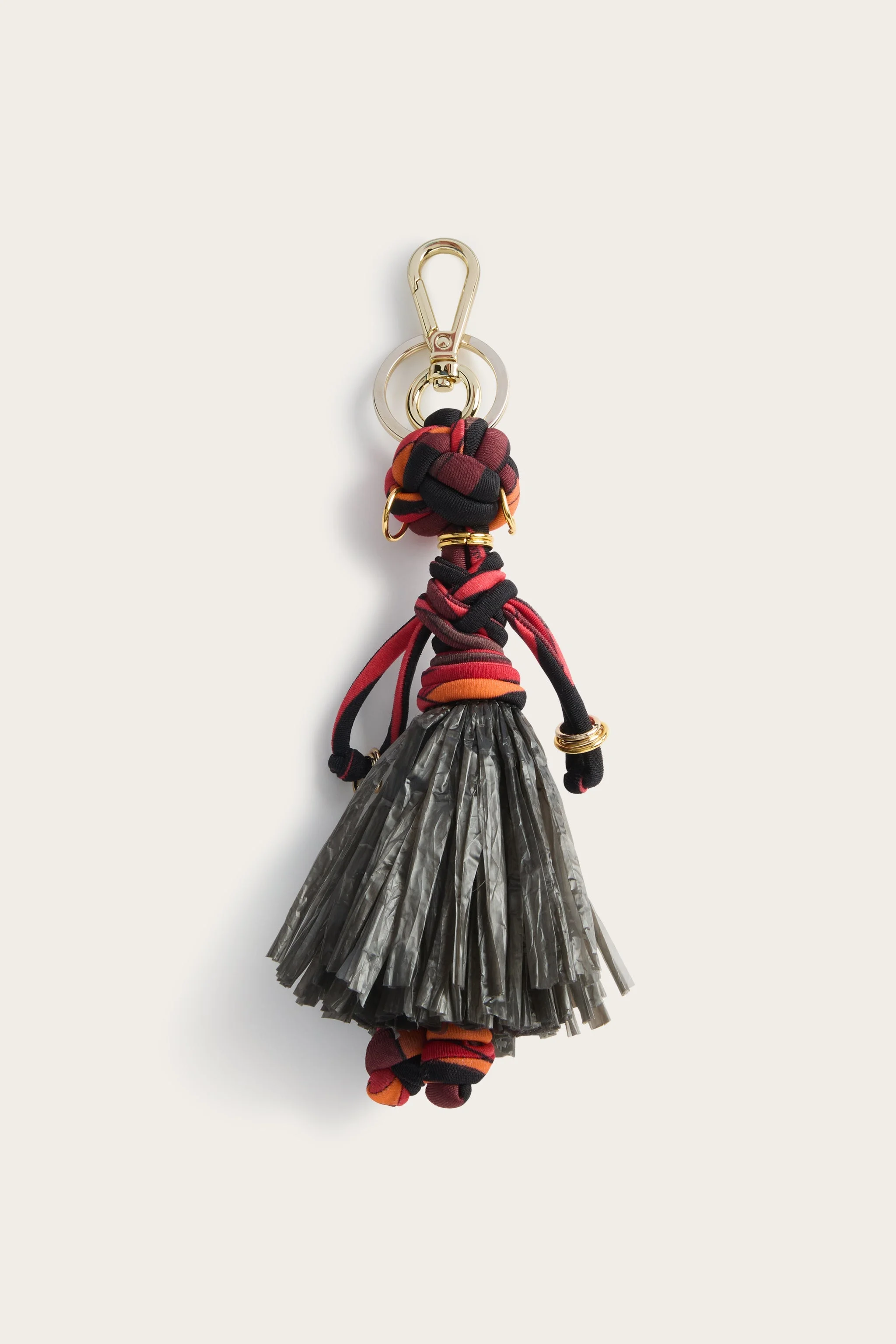 BAG CHARM IN IRIDE PRINT - 1