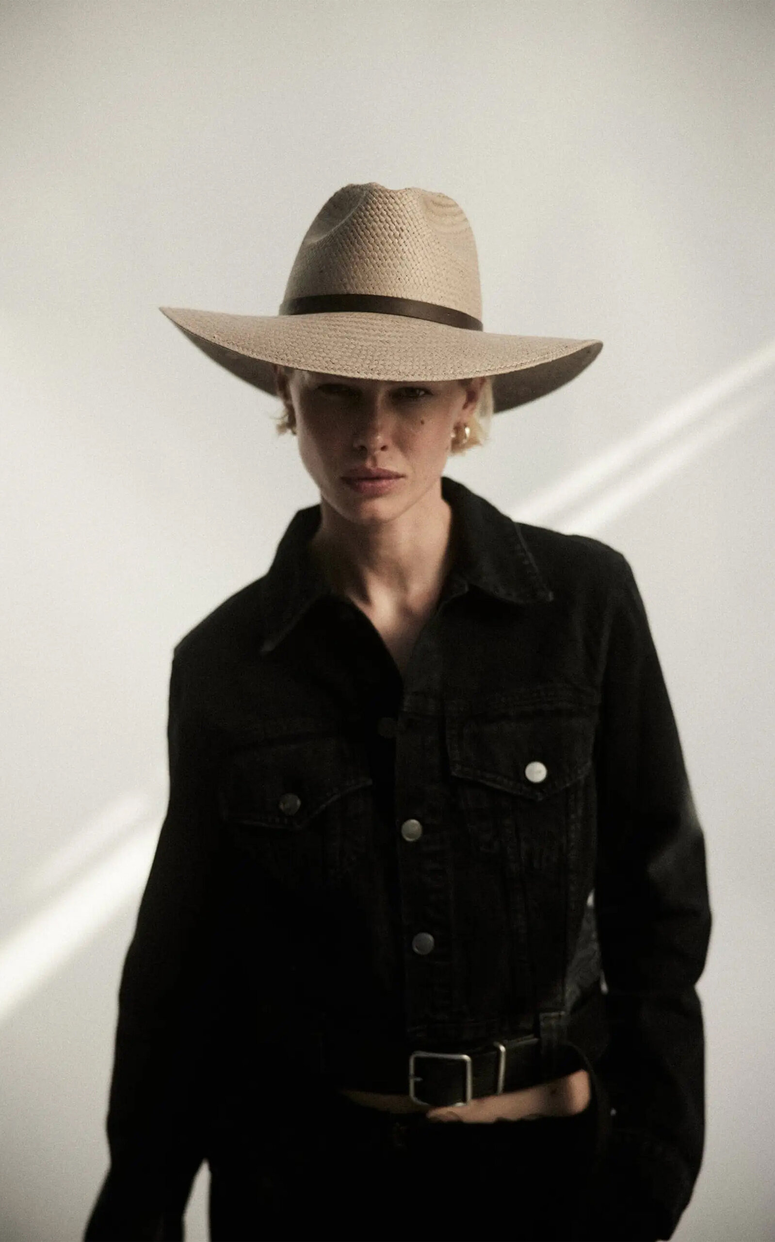 Judith Straw Hat taupe - 2