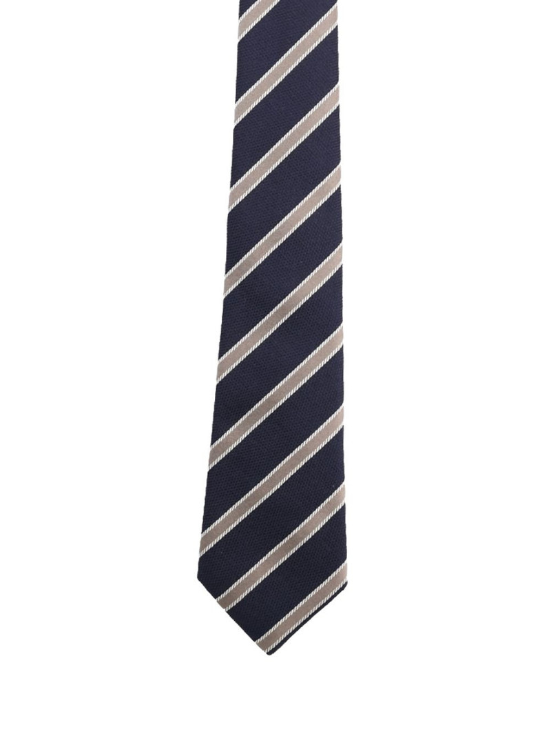 GIORGIO ARMANI striped tie outlook