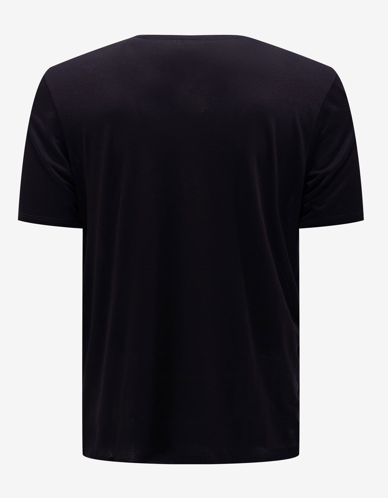 Saint Laurent Black Logo Embroidered T-Shirt - 2