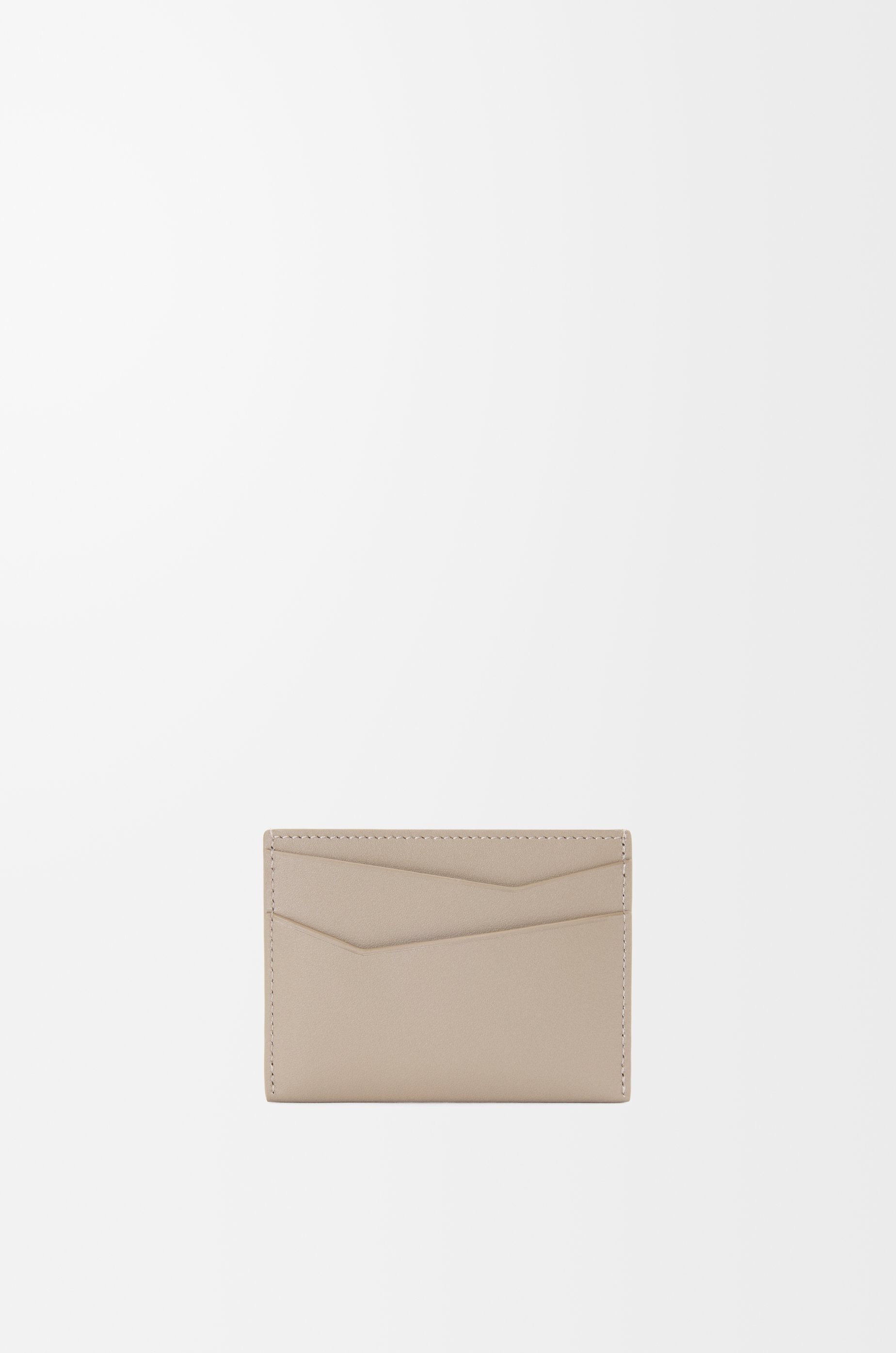 Puzzle plain cardholder in classic calfskin - 2
