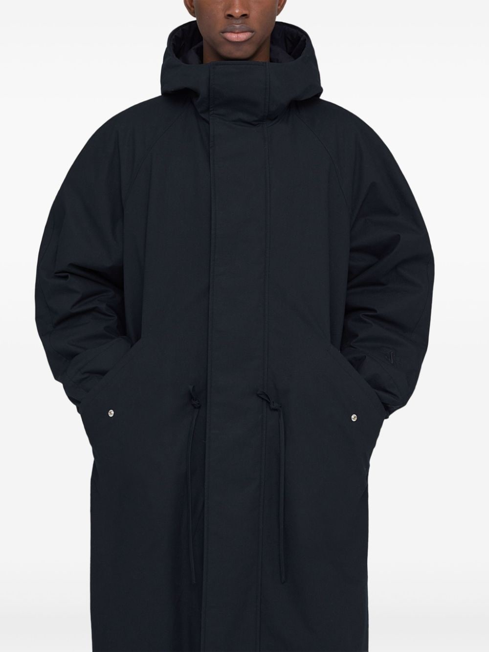 hooded padded parka coat - 6