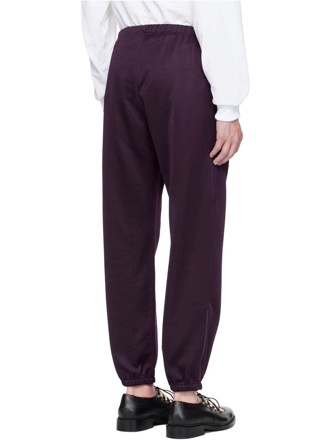 Purple Zipped Lounge Pants - 3