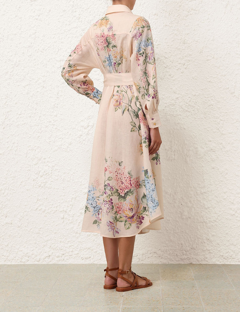 HALLIDAY TUCKED SHIRT DRESS 4
