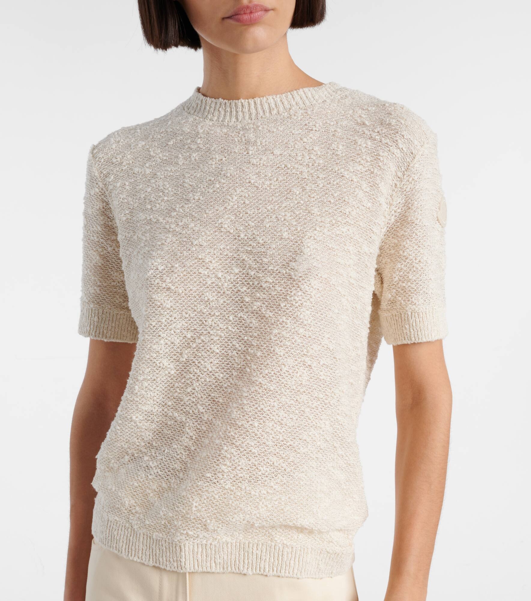 Cotton-blend sweater - 5