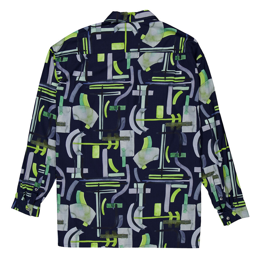 Emporio Armani All-Over Pattern Long Sleeved Shirt - 7