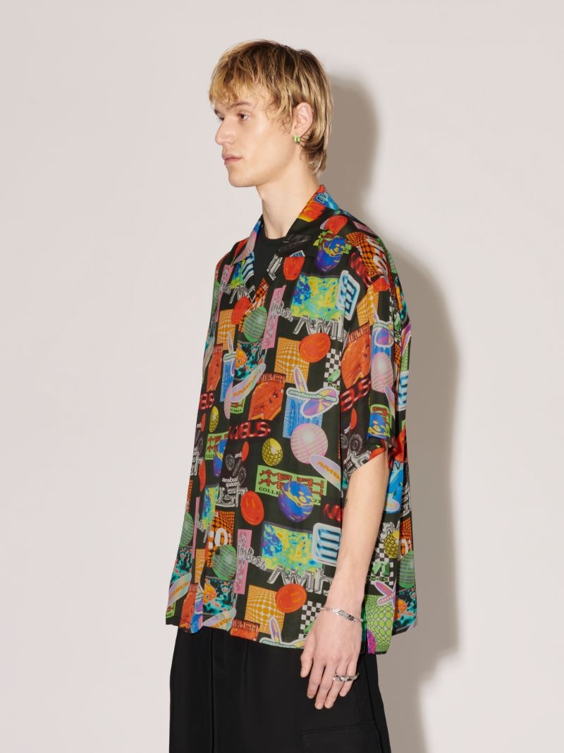 ALLOVER BOWLING SHIRT - 5