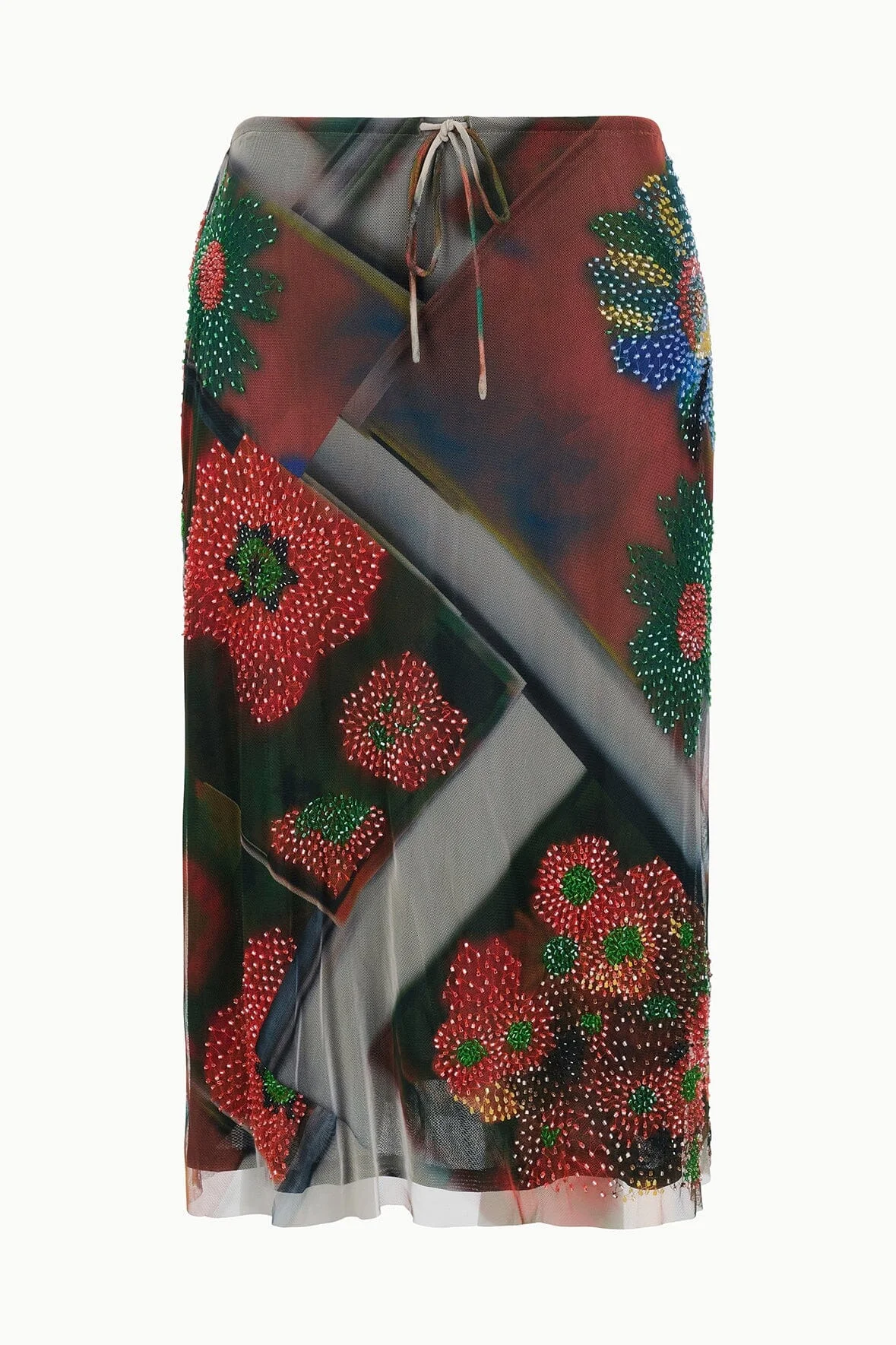 STAUD LUCIA SKIRT SUPERBLOOM SCARF - 1