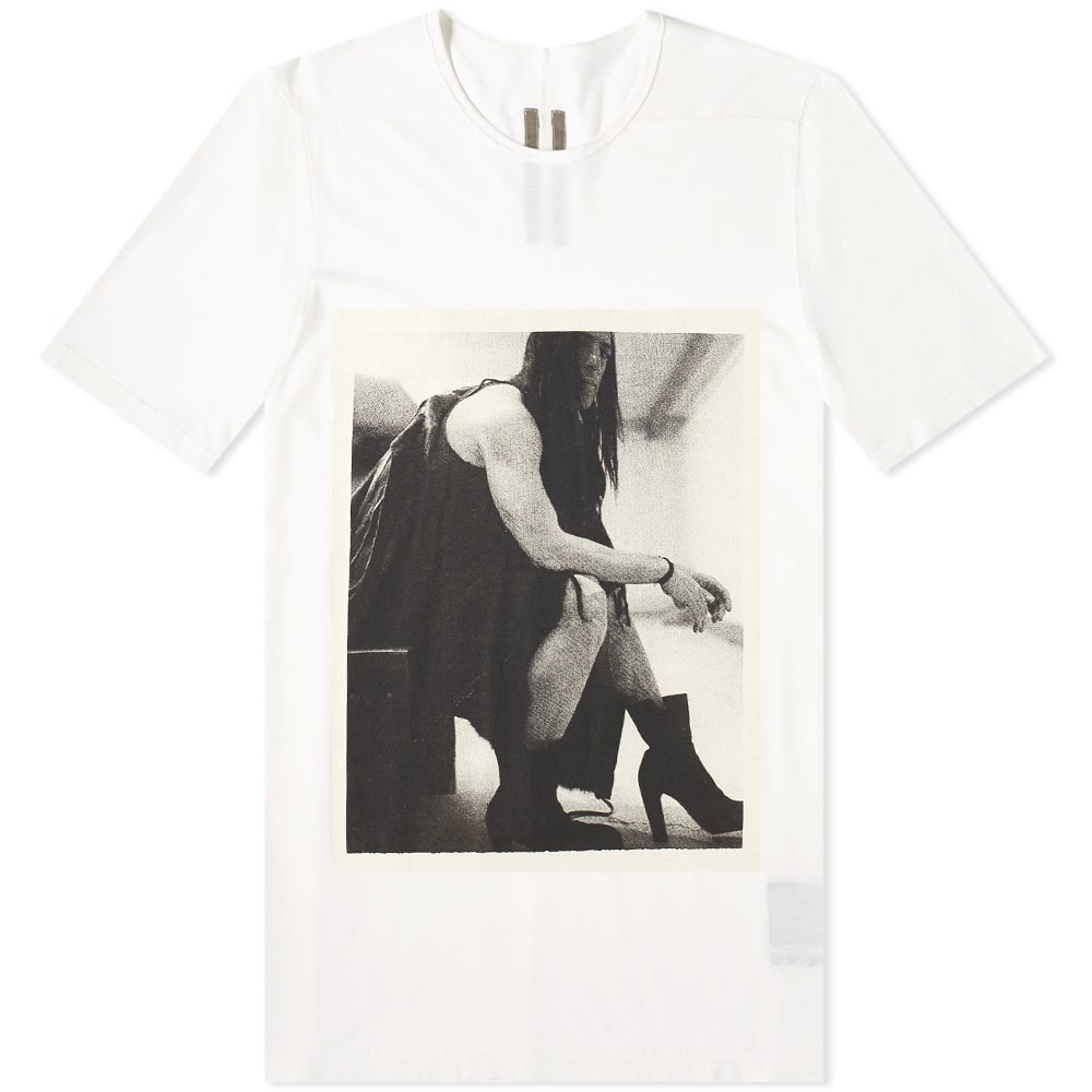 Rick Owens DRKSHDW Rick Photo Print Level Tee - 1