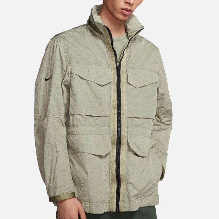 Nike Lab Tech Pack Jacket 'Jade Stone Black' BV4431-371 - 3