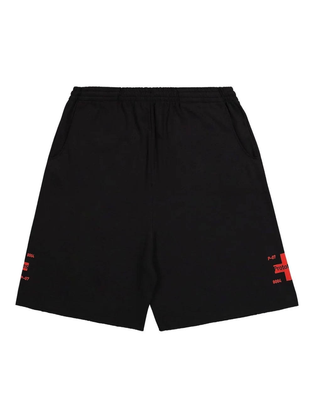 Waffle bermuda shorts - 1