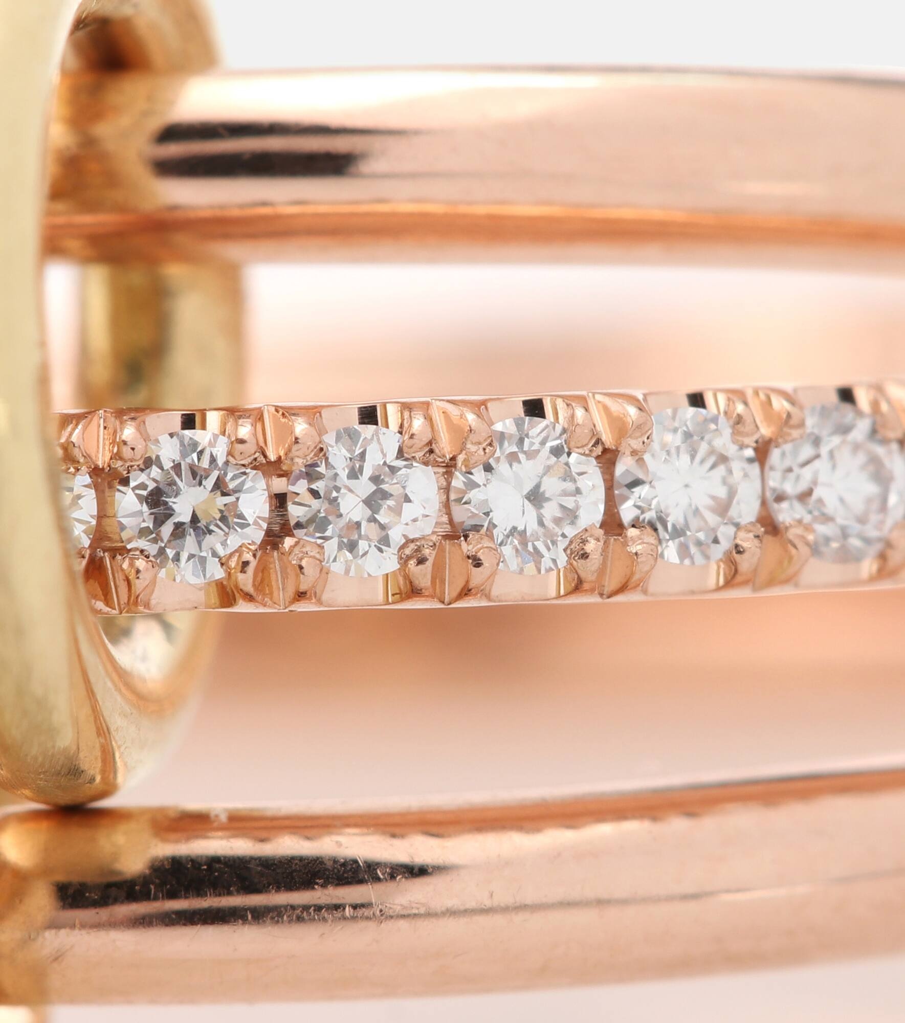 Sonny Gold 18kt rose gold and diamond ring - 6