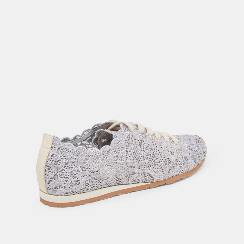 DAYANA SNEAKERS DUSTY BLUE LACE 5