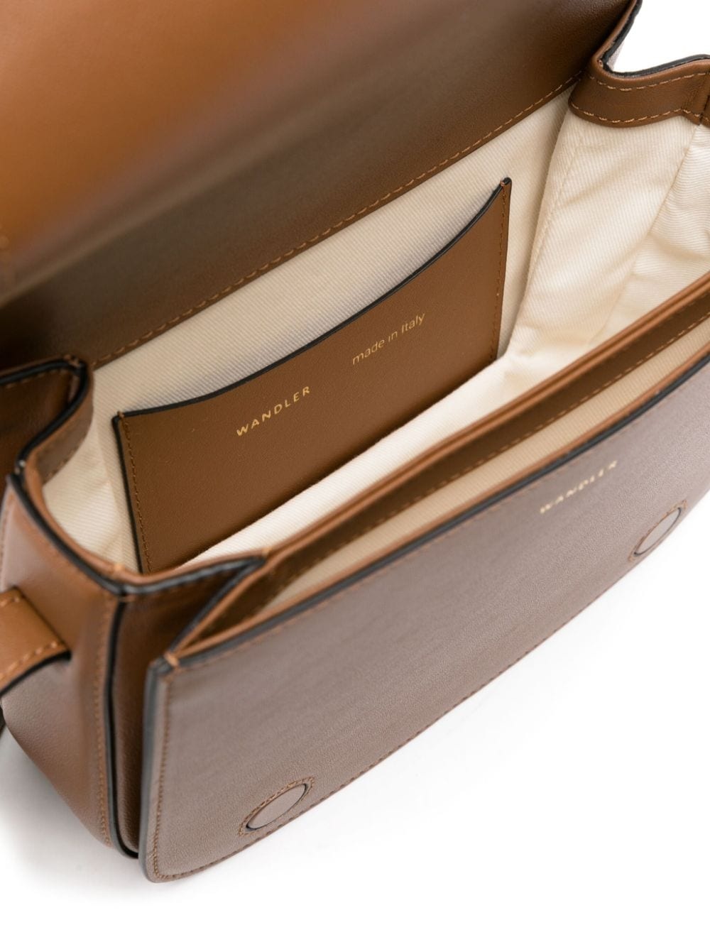 Oscar Trunk leather crossbody bag - 5