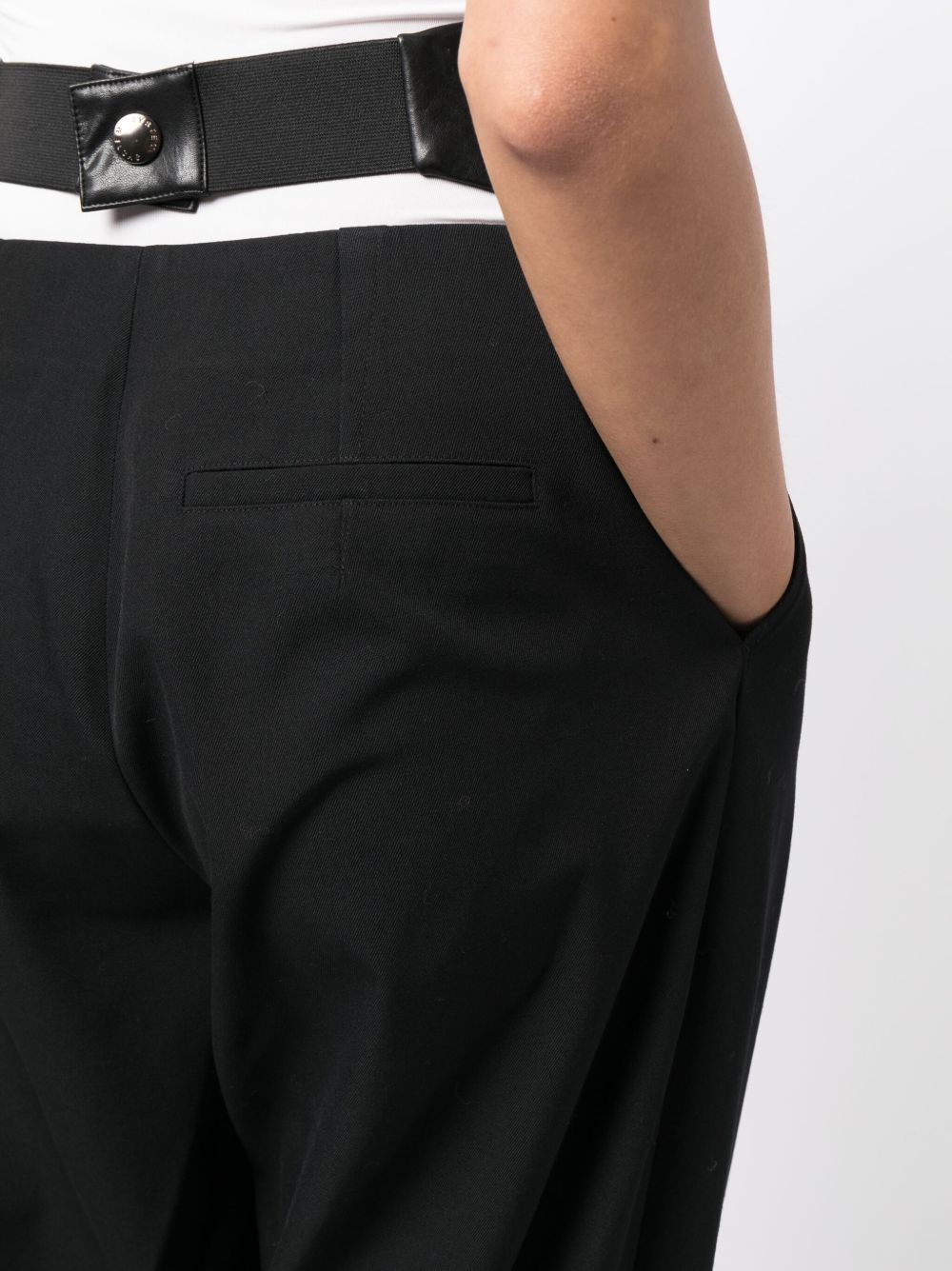 high-waist pleat-detailing tailored trousers - 5