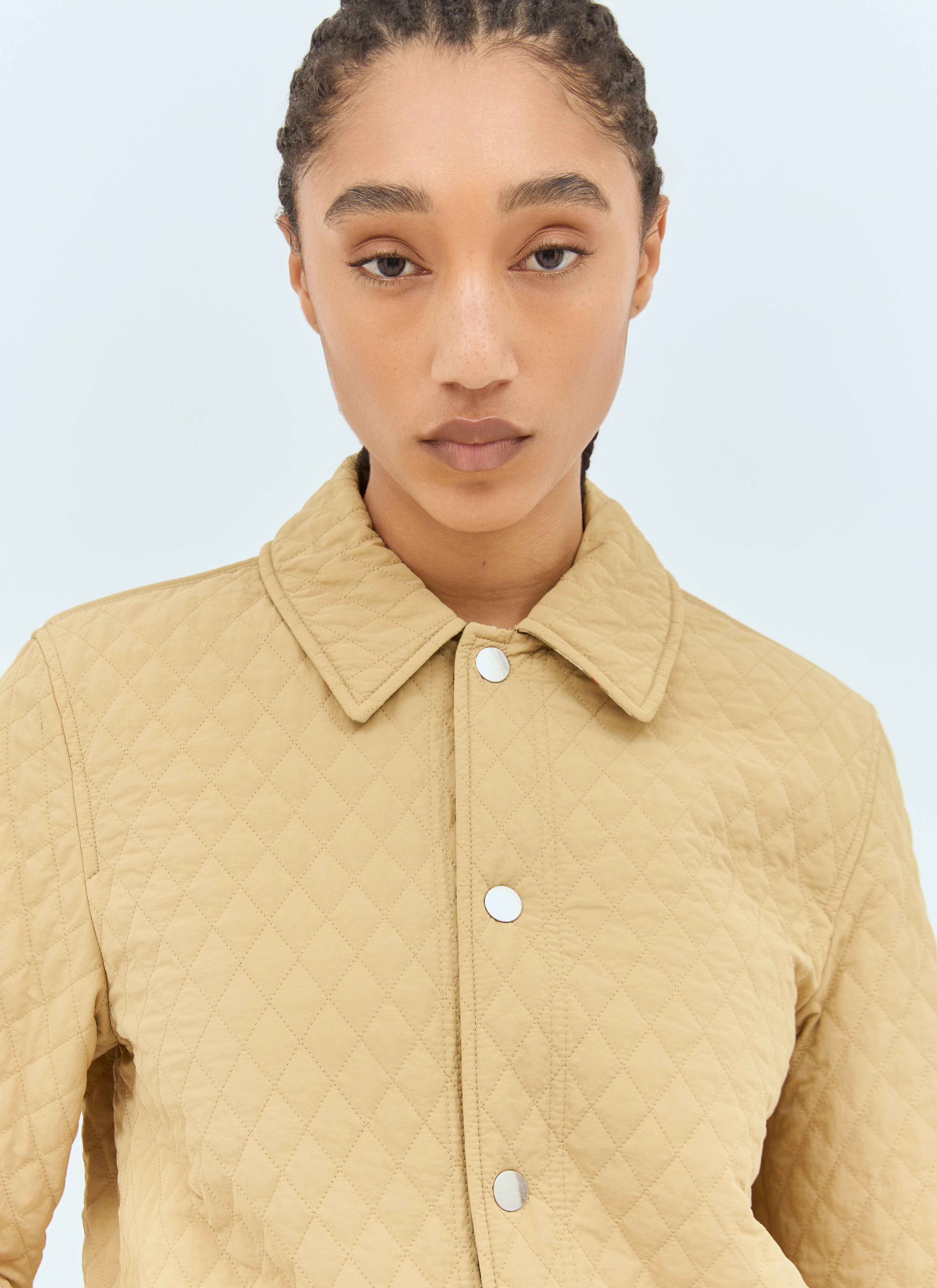 Burberry Women Reversible Quilted Nylon Jacket - 3