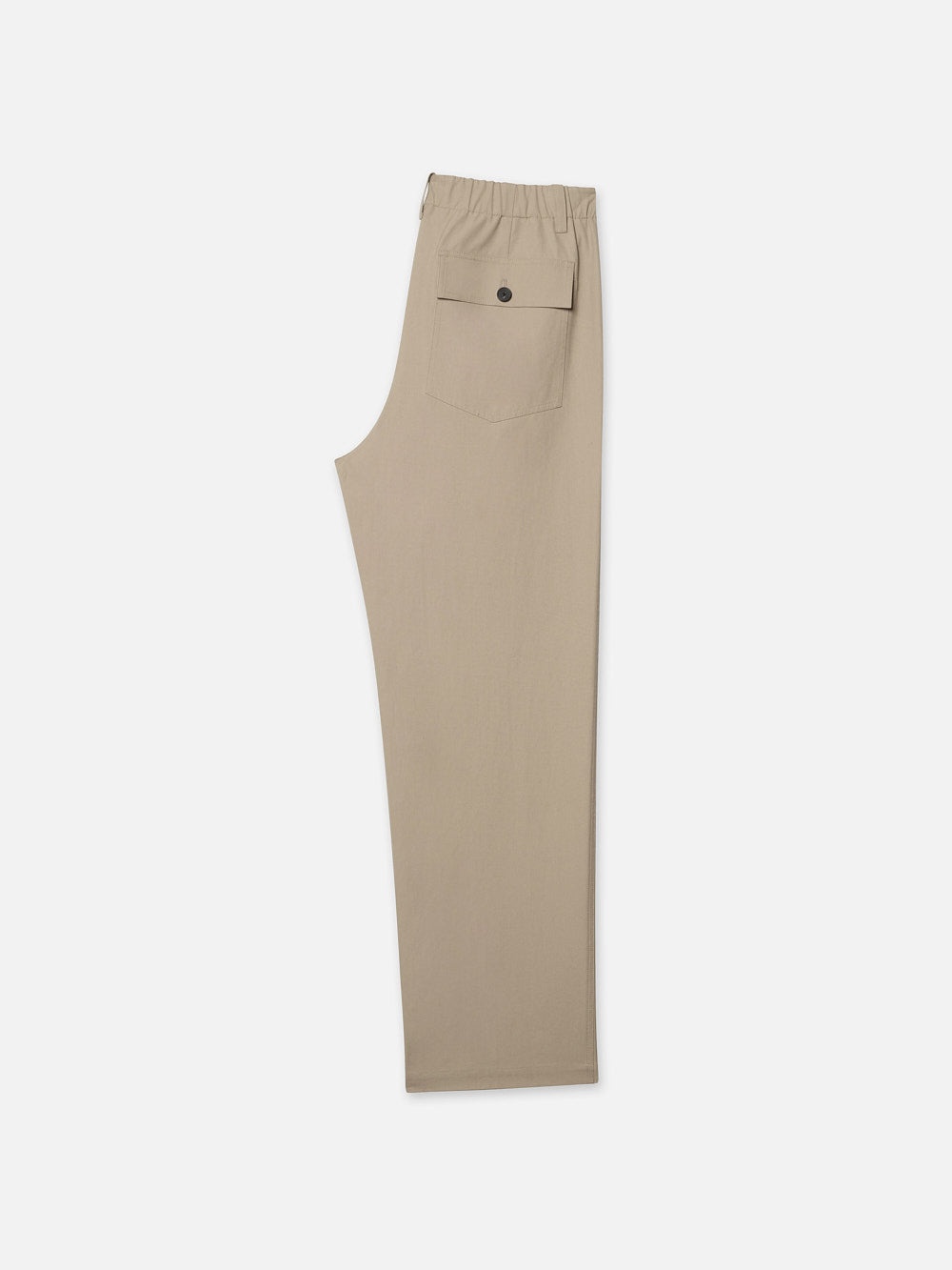 Patch Traveler Pants in Dark Beige - 4
