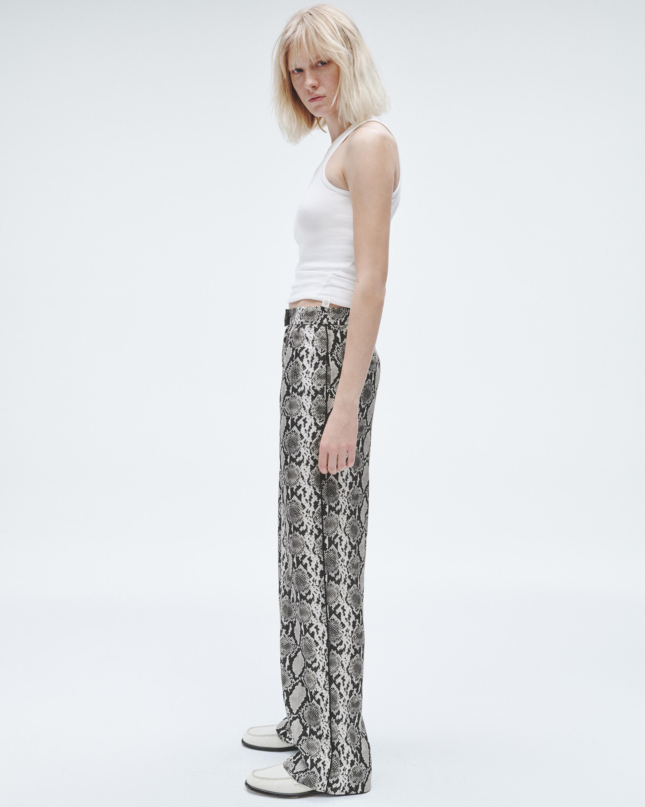 Lacey Printed Silk Pant
Relaxed Fit - 3