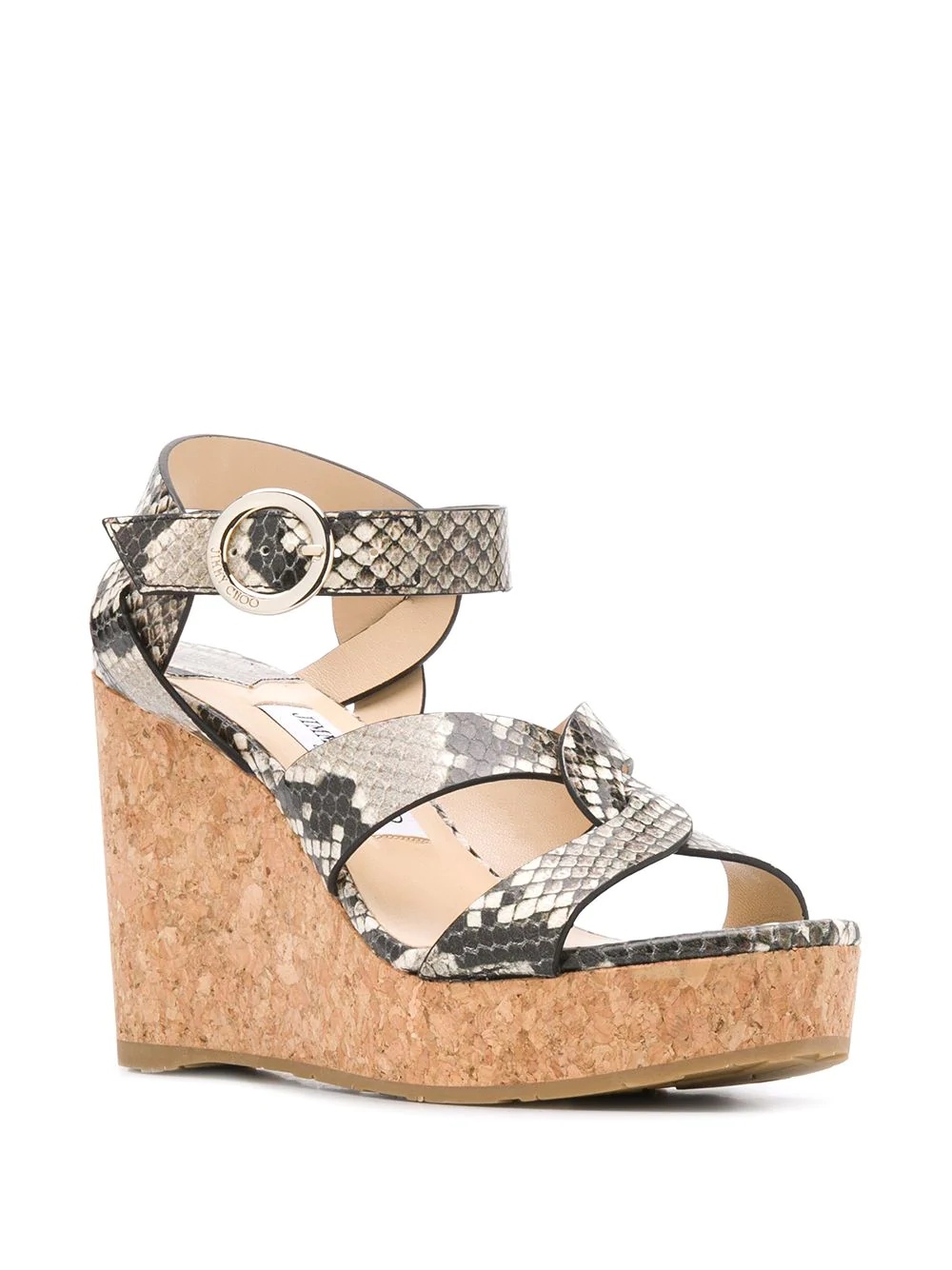 Aleili 100mm wedge sandals - 2