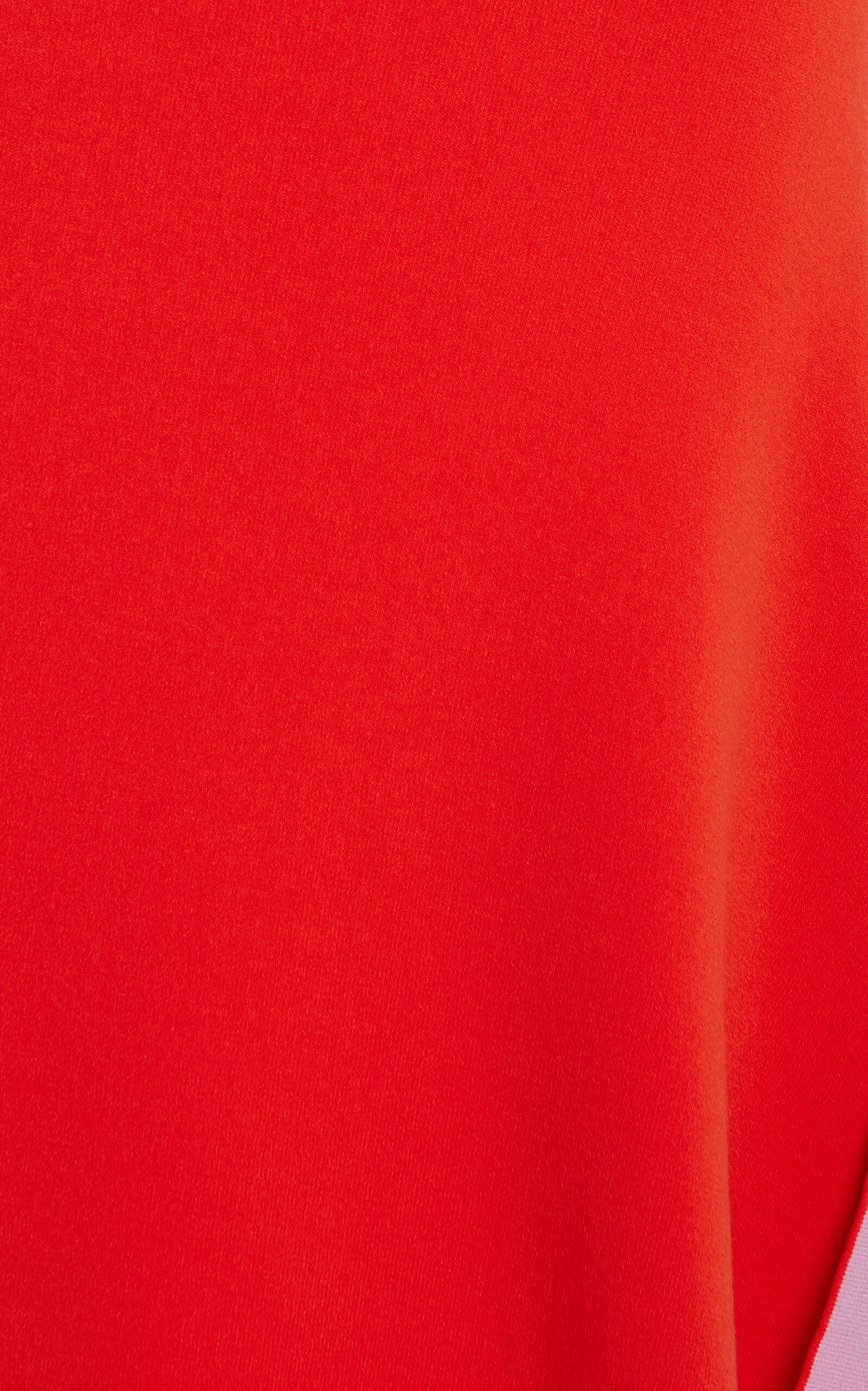 Asymmetric Knit Midi Dress red - 7