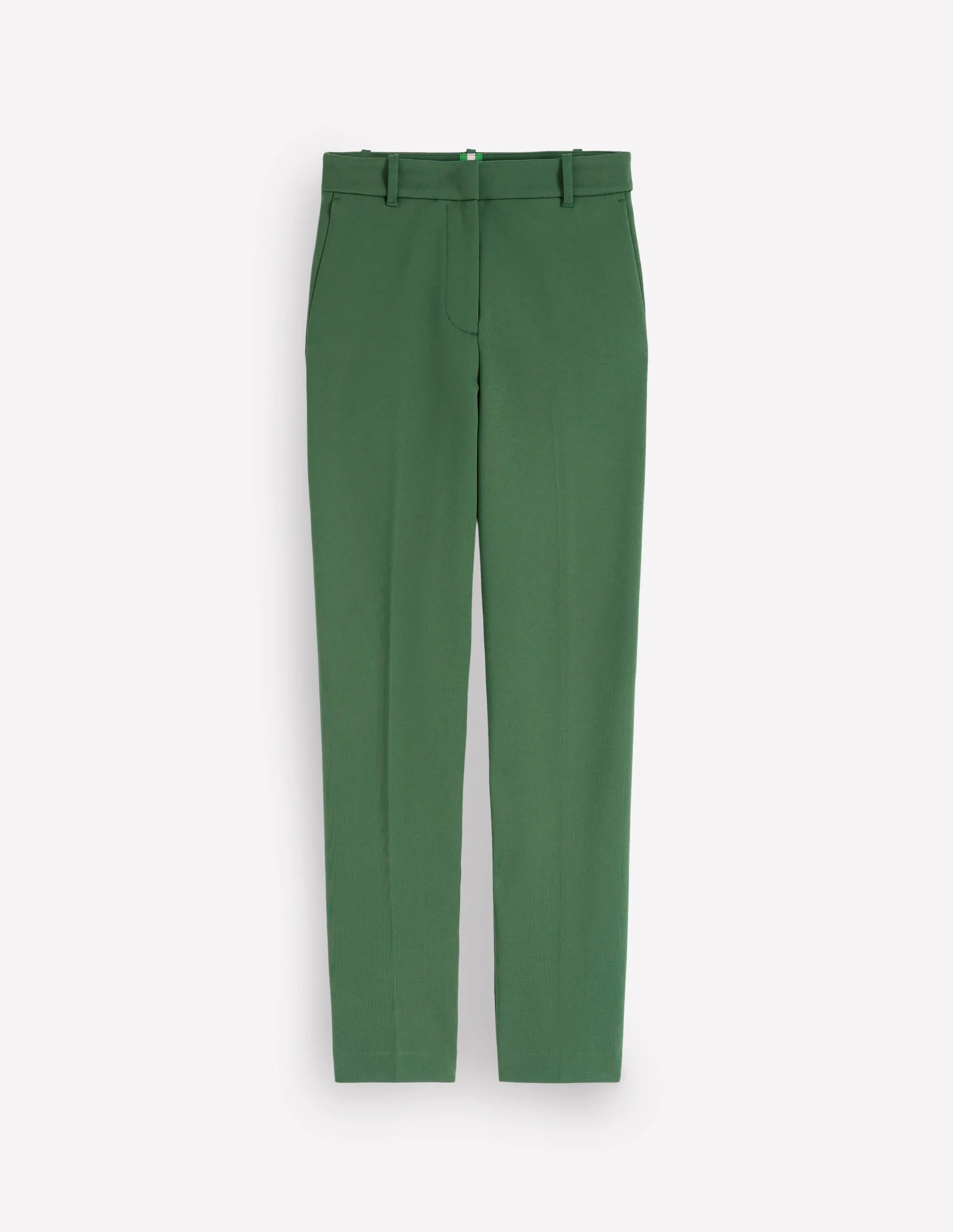 Highgate Ponte Pants-Hunter Green - 1