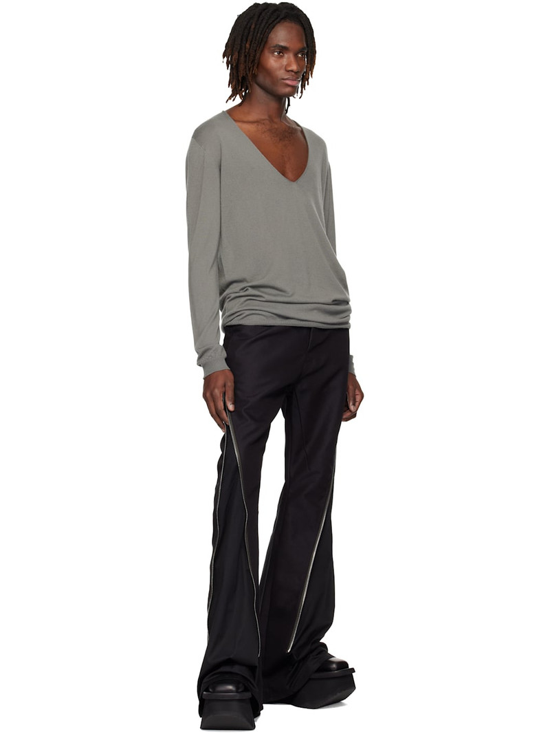 Rick Owens Black Temple Bolan Banana Jeans outlook