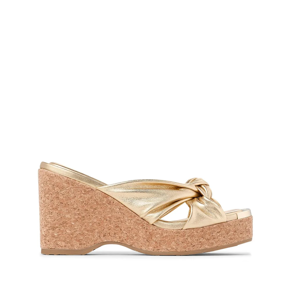 Jimmy Choo Gold Sandals Women - 1