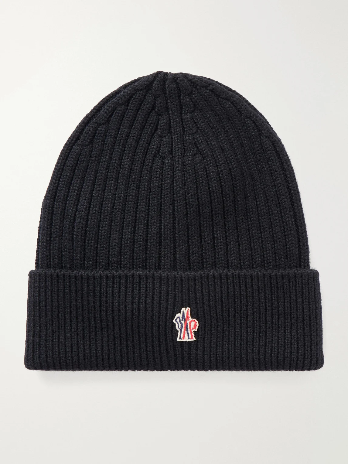 Logo-Embroidered Virgin Wool Beanie - 1