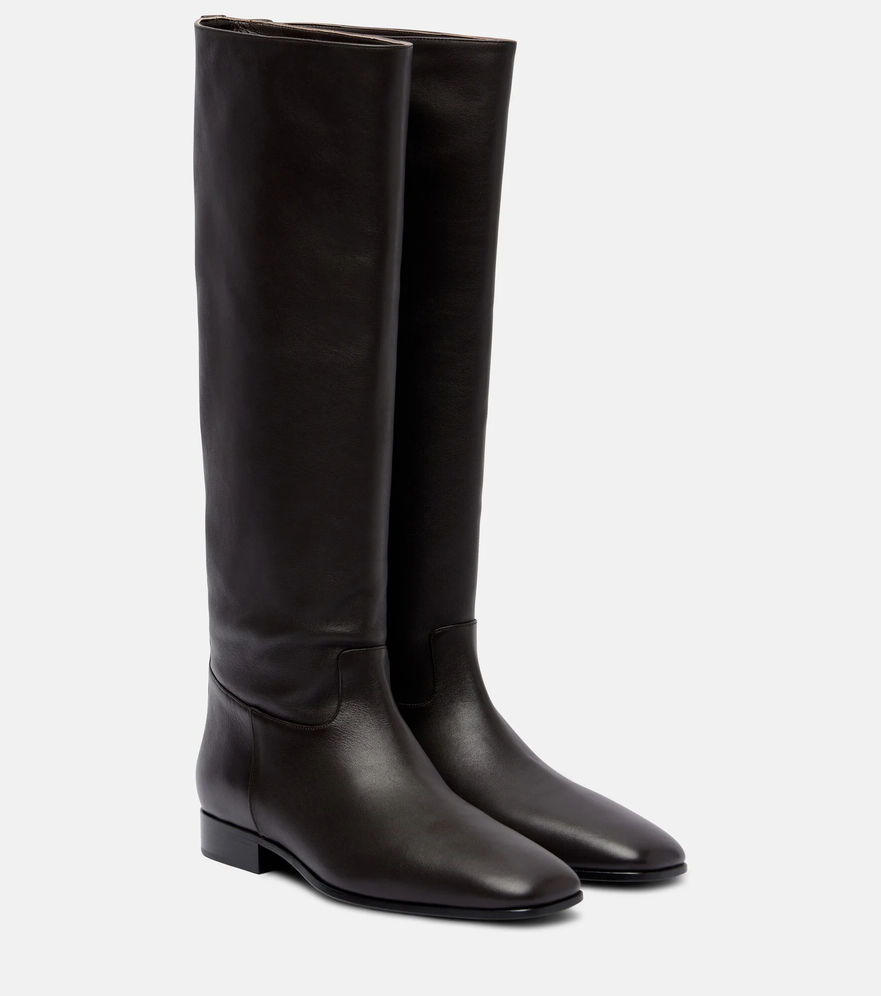 Rein It In leather knee-high boots - 1