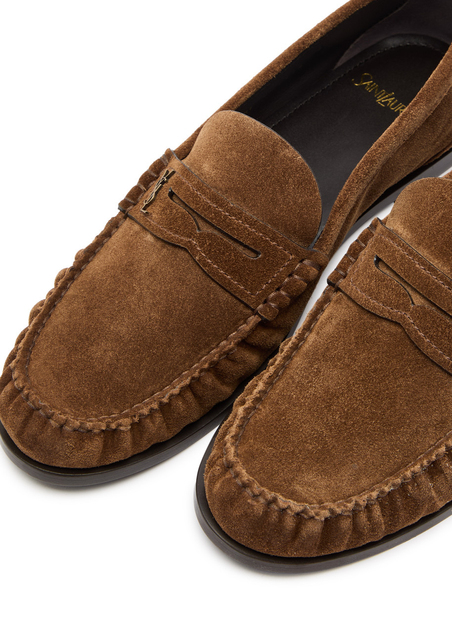 Saint Laurent Laurent Suede Loafers - 3