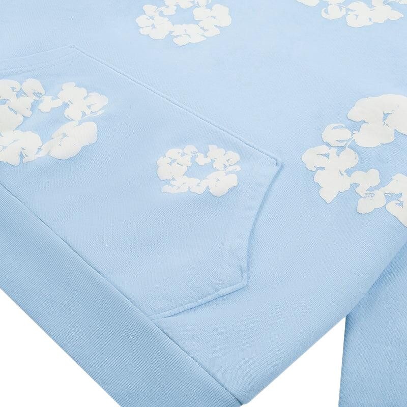 Denim Tears The Cotton Wreath Sweatshirt 'Powder Blue' - 3