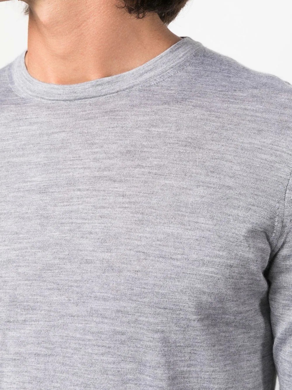 crew-neck cashmere jumper - 5