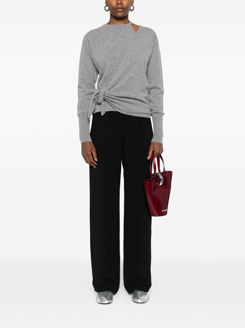 pleated pocket trousers - 2