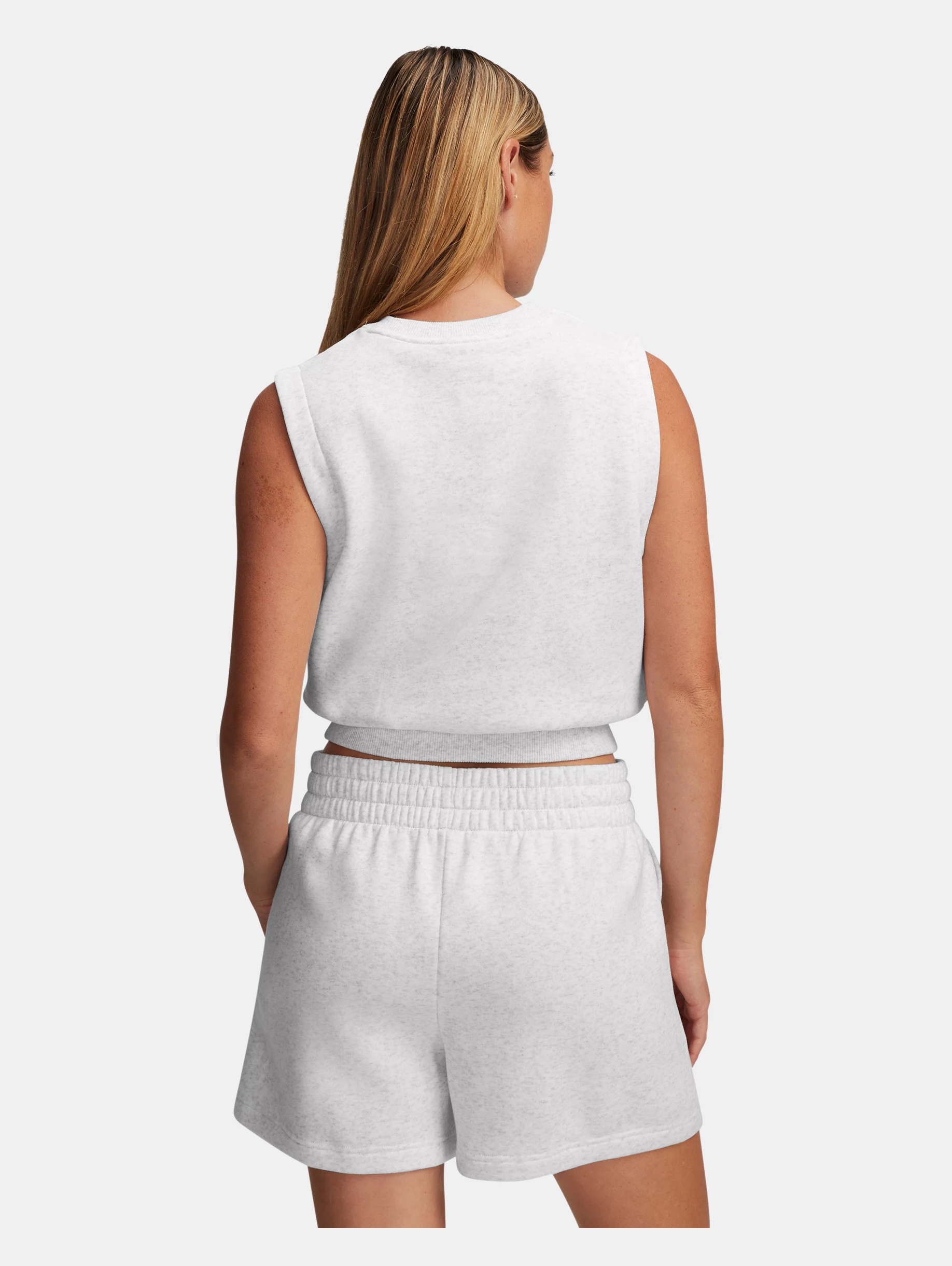 Women's UA Rival Fleece Sleeveless - 2
