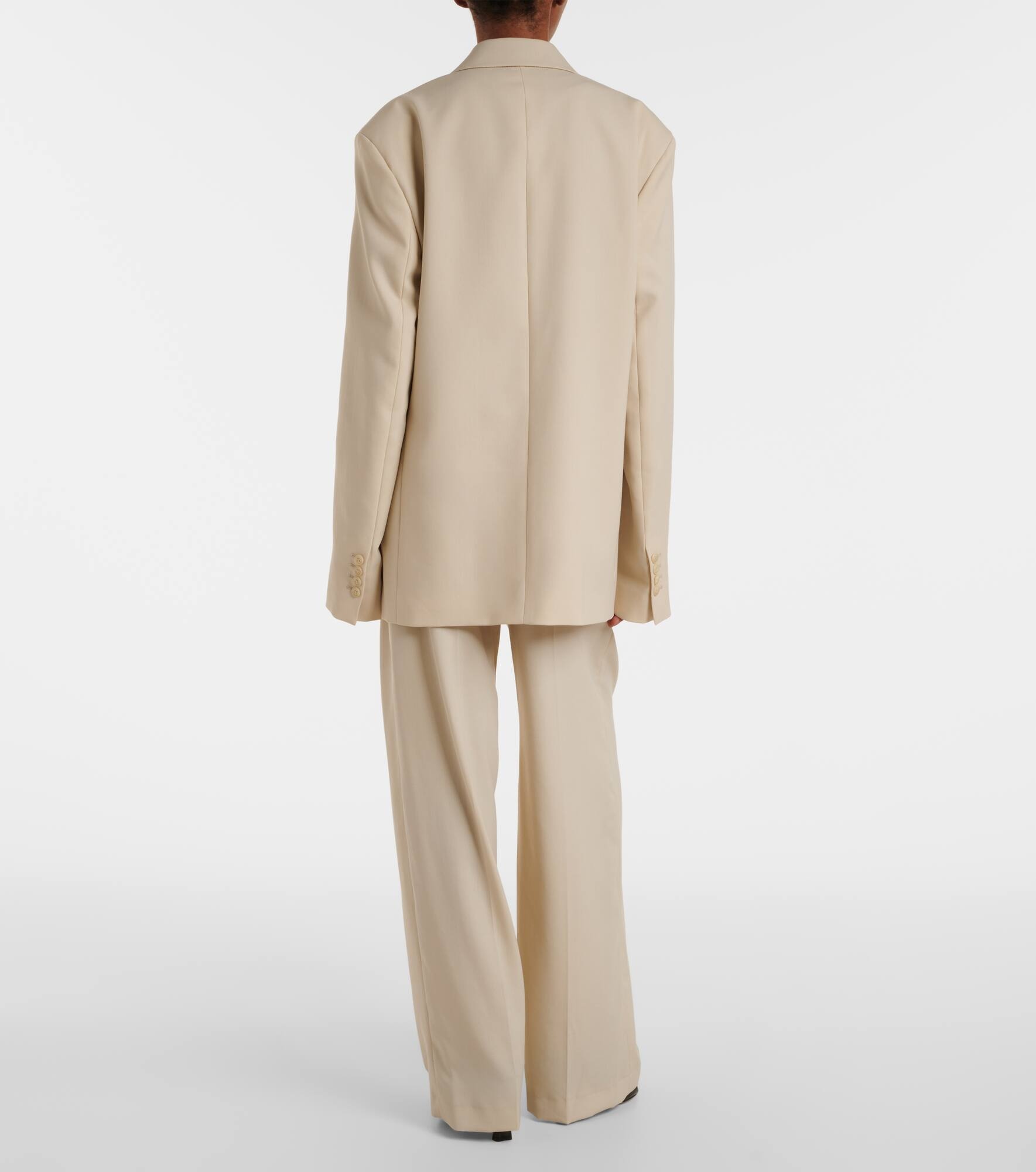 Newark double-breasted cotton blazer - 3