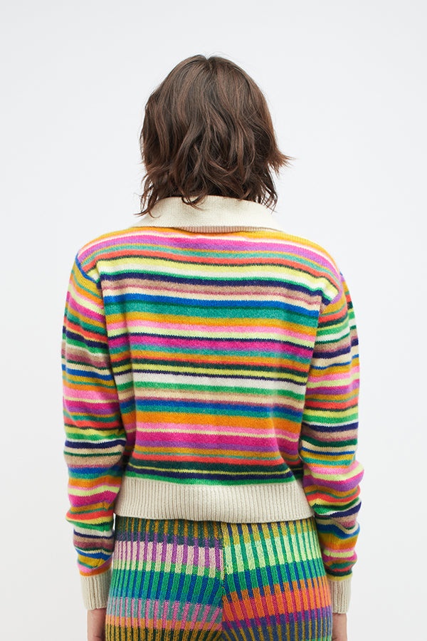 ULTRA STRIPE HENLEY - 3