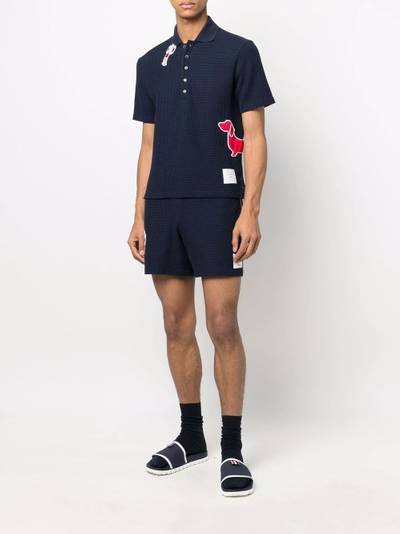 Thom Browne short-sleeve polo shirt outlook