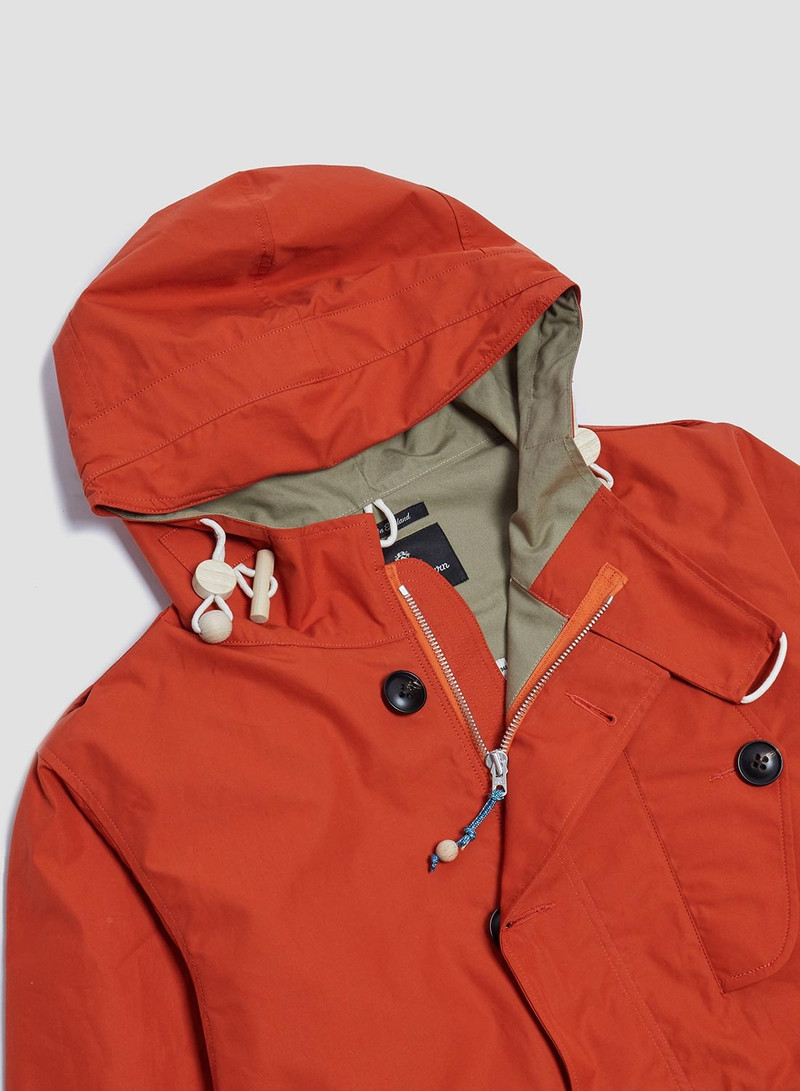 Nigel Cabourn Cold Weather Parka in Orange outlook