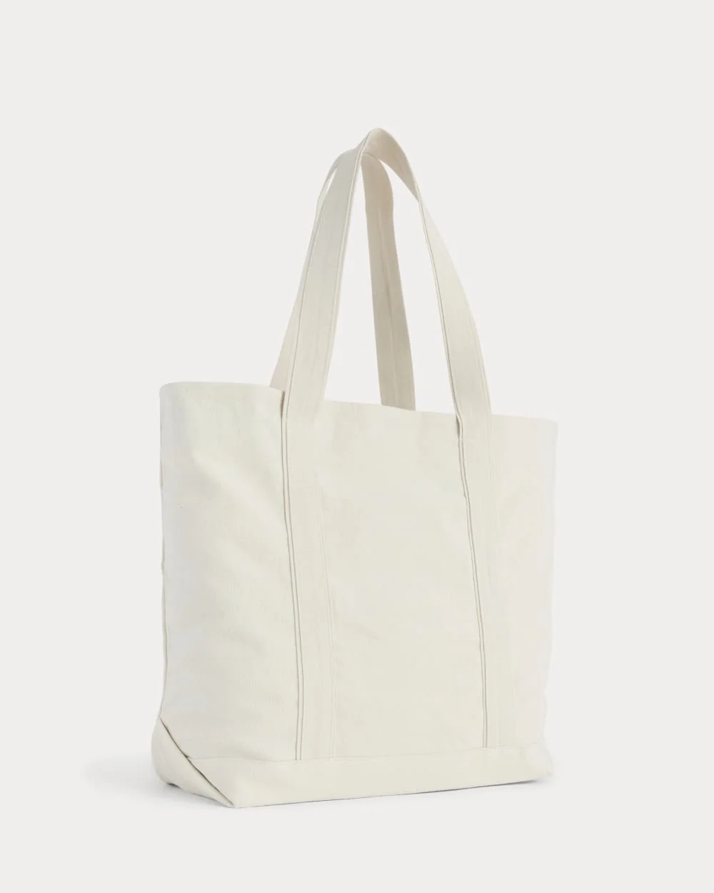 EVERLANE X PEACE & QUIET CANVAS BOAT TOTE - 1