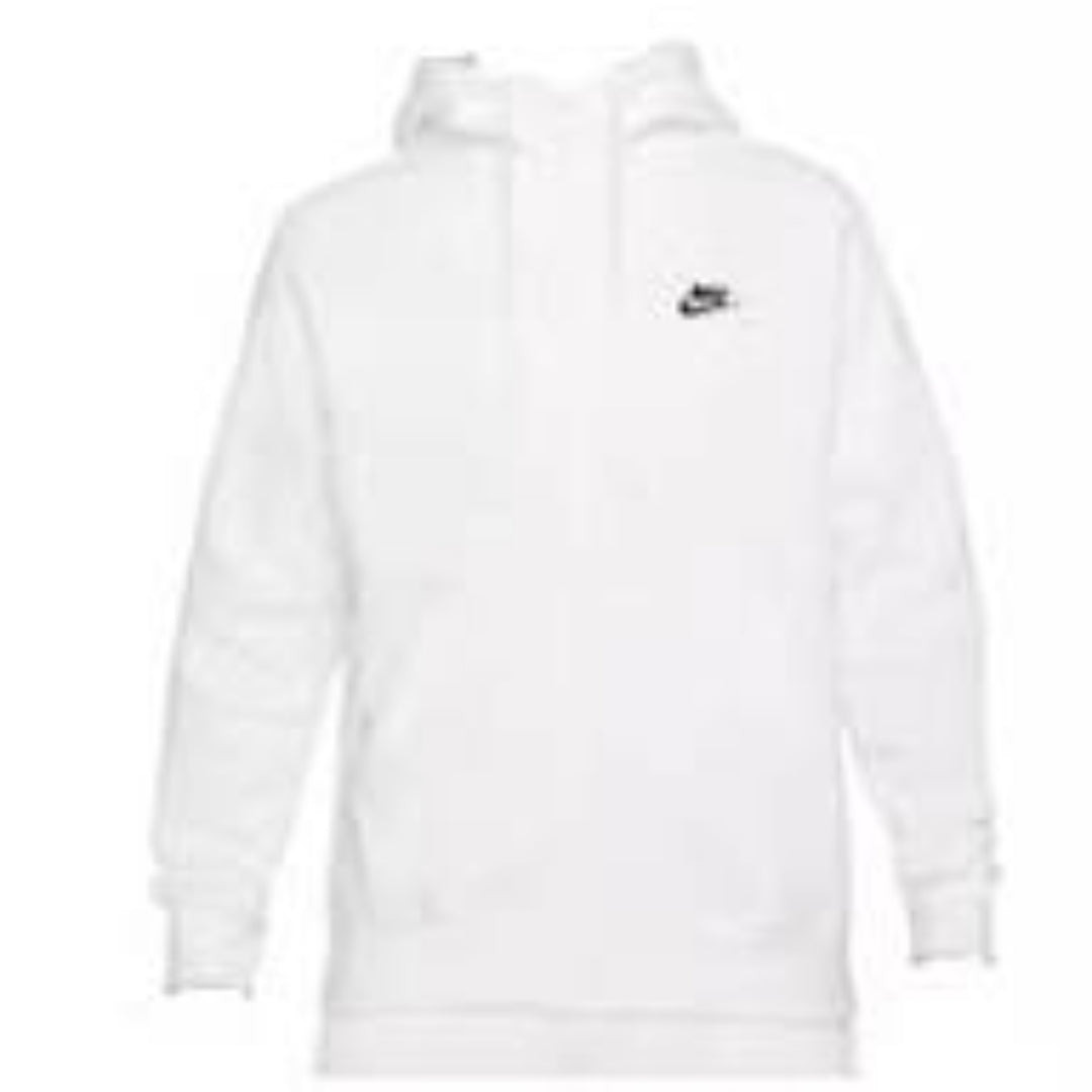 Nike Sportswear Club Fleece Full-Zip Hoodie 'White' BV2645-100 - 1