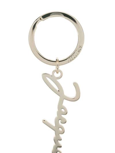 JACQUEMUS logo-plaque keyring outlook