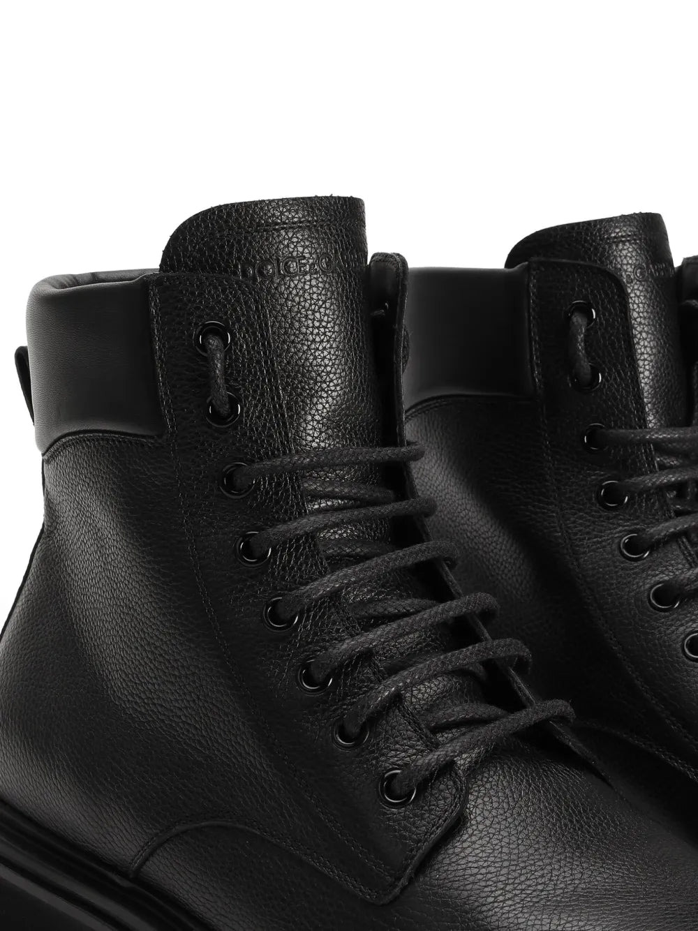 LEATHER LACE-UP BOOTS - 3