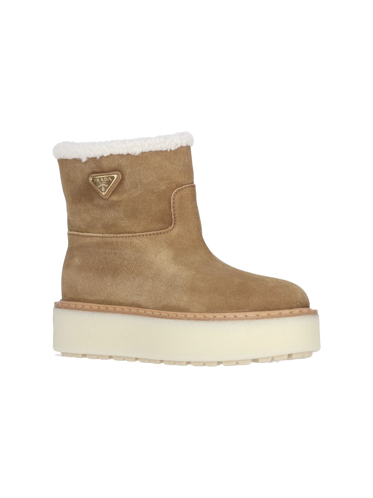LOGO SHEARLING BOOTS - 2