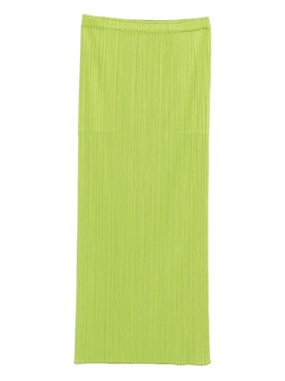 pleated mid skirt - 1