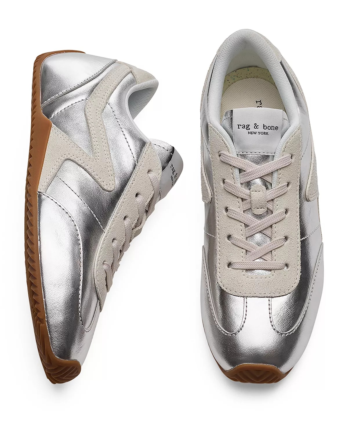 Women's Retro Runner Low Top Sneakers - 3